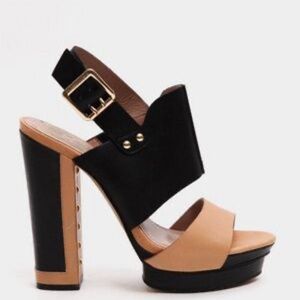 Vince Camuto leather heels